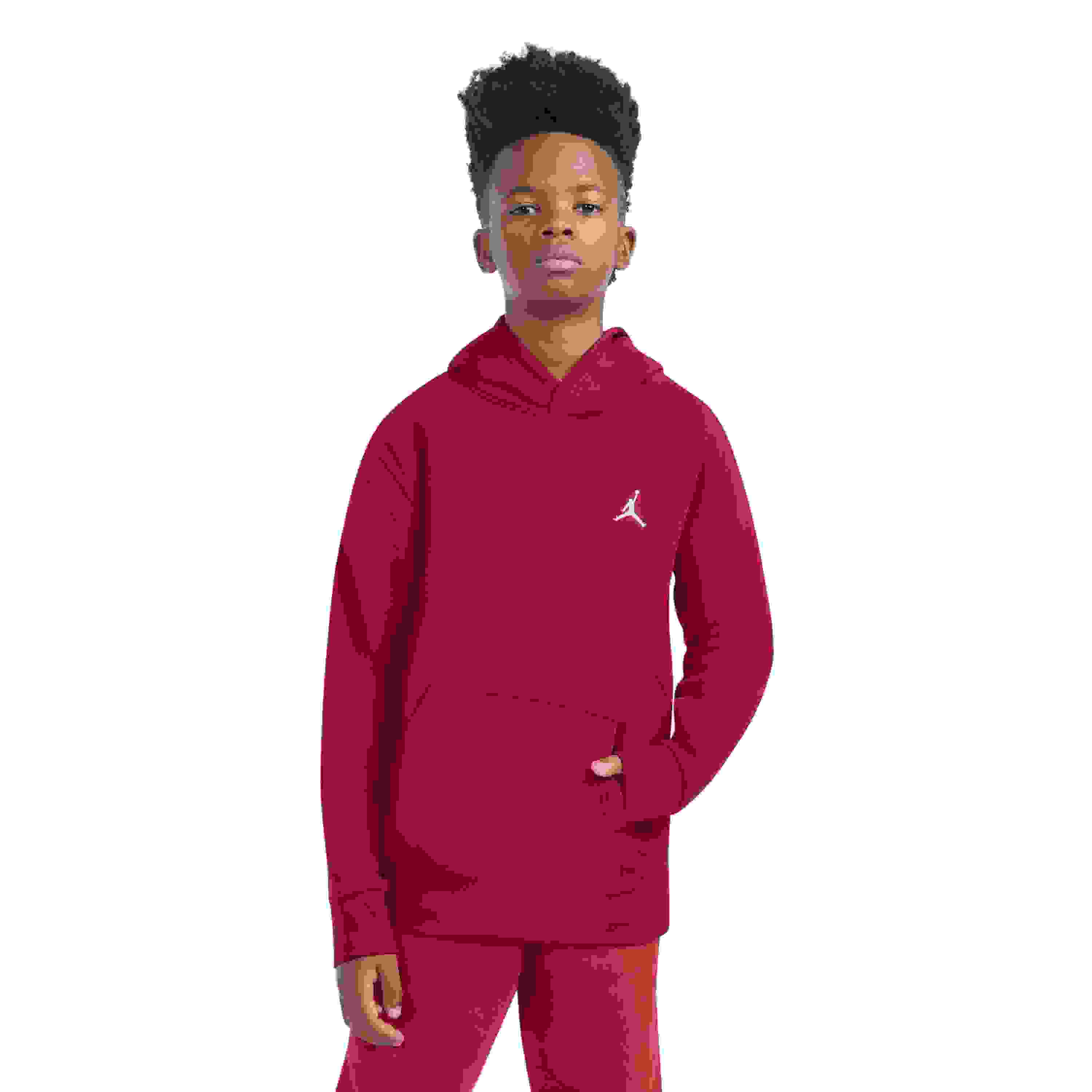 Jordan Brooklyn Big Boys' Red Pullover